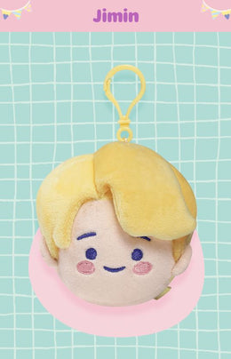BTS TinyTan Face Keyring Jmin