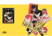 BTS tinytan big sticker Jin