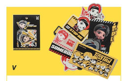 BTS tinytan big sticker (V)