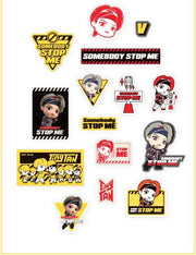 BTS tinytan big sticker (V)