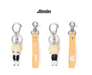 BTS TinyTan Figure Keyring Mic Drop Jimin