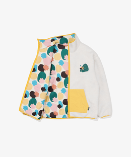 BTS In The Soop Reversible Fleece Jacket (Ivory) M/L