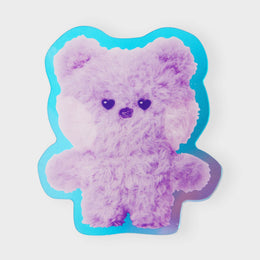 BT21 Koya Minini Purple Of Wish Acrylic Magnetic Clip