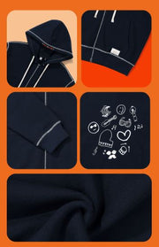 BTS PTD On Stage Zip-Up Hoodie (Navy) S/L