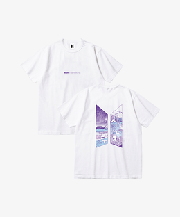 BTS Busan Short Sleeve Tee 001 (White) S/L