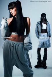 LE SSERAFIM Jogger Pants (Melange Grey) M/L/XL