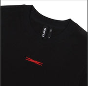 LE SSERAFIM FLAMES RISES CROP T-SHIRT (BLACK) S-M/L-XL