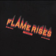 LE SSERAFIM FLAMES RISES CROP T-SHIRT (BLACK) S-M/L-XL