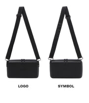 LE SSERAFIM Flame Rises Structure Cross Bag (Black)