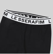LE SSERAFIM Leggings (Black) S/M/L