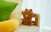 LINE Friends Brown Flat Fur Doll