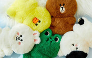 LINE Friends Cony Flat Fur Doll