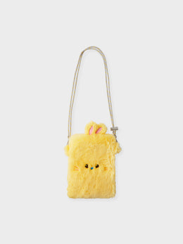 NewJeans Bunini Plush Crossbody Mini Bag (Yellow)
