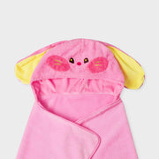 NewJeans Bunini Hooded Blanket (Pink)
