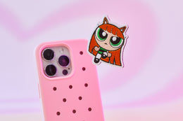 The Powerpuff Girls X NewJeans Coller Sticon (Haerin)