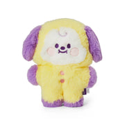 BT21 Chimmy Baby Flat Fur Purple Heart Standing Doll