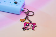 The Powerpuff Girls X NewJeans Metal Keyring (Hanni)