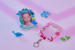 NewJeans Get Up Photo Card Holder Keyring (Hanni)