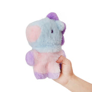 BT21 Mang Baby Flat Fur Purple Heart Standing Doll