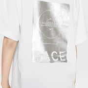 BTS Face Short-Sleeve T-Shirt (White) S/M