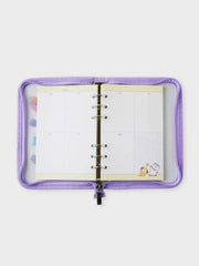 BT21 6-RING CLEAR PVC BINDER 2024 SEASON'S GREETINGS