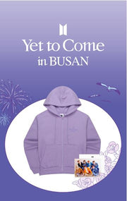 BTS Busan Zip-Up Hoodie (Lavender) S/L