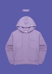 BTS Busan Zip-Up Hoodie (Lavender) S/L