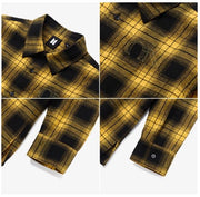 BTS On Flannel Shirt (Brown) M/L/XL