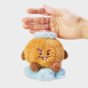 BT21 SHOOKY ON THE CLOUD PLUSH KEYRING