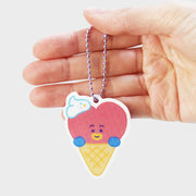 BT21 TATA ON THE CLOUD LENTICULAR KEYCHAIN