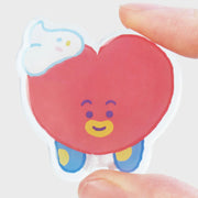 BT21 Tata On The Cloud Acrylic Clip Magnet