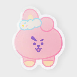 BT21 Cooky On The Cloud Acrylic Clip Magnet
