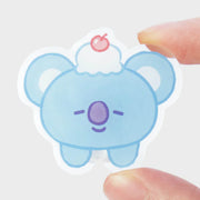 BT21 KOYA ON THE CLOUD ACRYLIC CLIP MAGNET