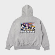 The Powerpuff Girls X NJ Full Zip Hoodie Melange L/XL