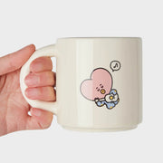 BT21 TATA NEW BASIC EDITION MUG CUP 12 OZ