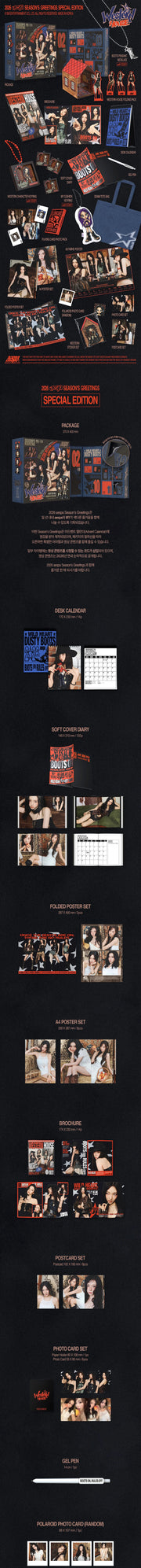 AESPA – 2026 Season’s Greetings Special Edition [+Special Photo Card Set (4 Types Of Members)]