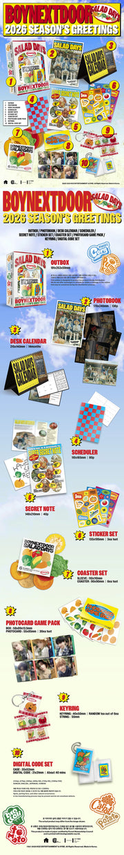 BOYNEXTDOOR – 2026 Season’s Greetings [Salad Days]