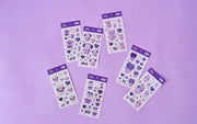 BT21 Shooky Minini Purple Of Wish Stickers