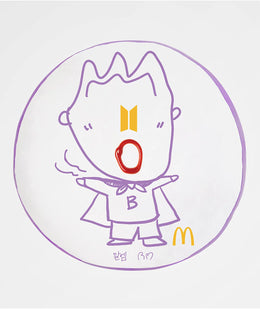 BTS x McD Saucy Cushion 001 WT F RM