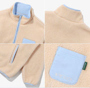 BTS In The Soop Fleece Jacket (Peach)