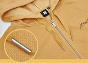 BTS Jung Kook Armyst Zip-Up Hoody (Mustard) M/L/XL