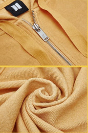 BTS Jung Kook Armyst Zip-Up Hoody (Mustard) M/L/XL