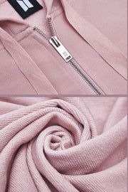 BTS Jung Kook Armyst Zip-Up Hoody (Pink) M/L/XL