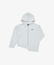 BTS Jung Kook Armyst Zip-Up Hoody (White) M/L/XL