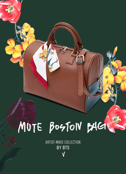 By BTS V Boston Bag Brown