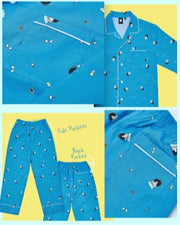 By BTS Jin Good Day Pajama Set (Sky Blue) M/L