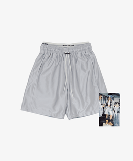 LE SSERAFIM Oversized Shorts (Light Grey) S/M/L/XL