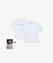 LE SSERAFIM Short Sleeve T-Shirt (White) Small