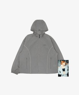Le Sserafim Wind Breaker (Grey) S-M/L-XL
